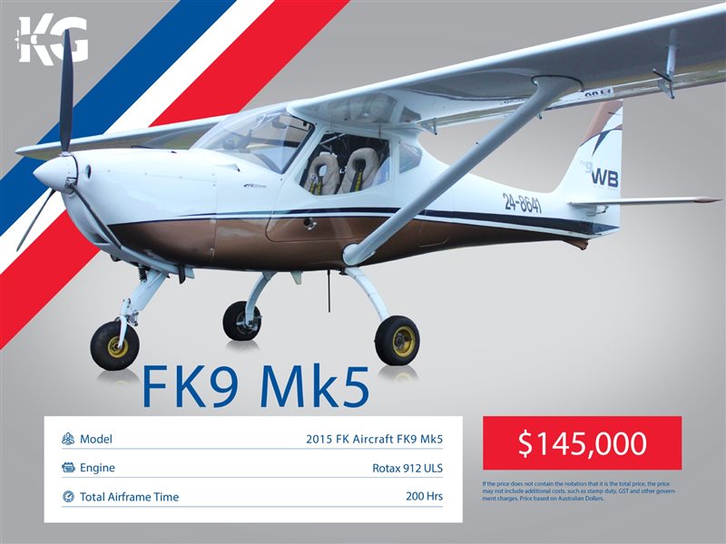 2015 FK Aircraft FK9