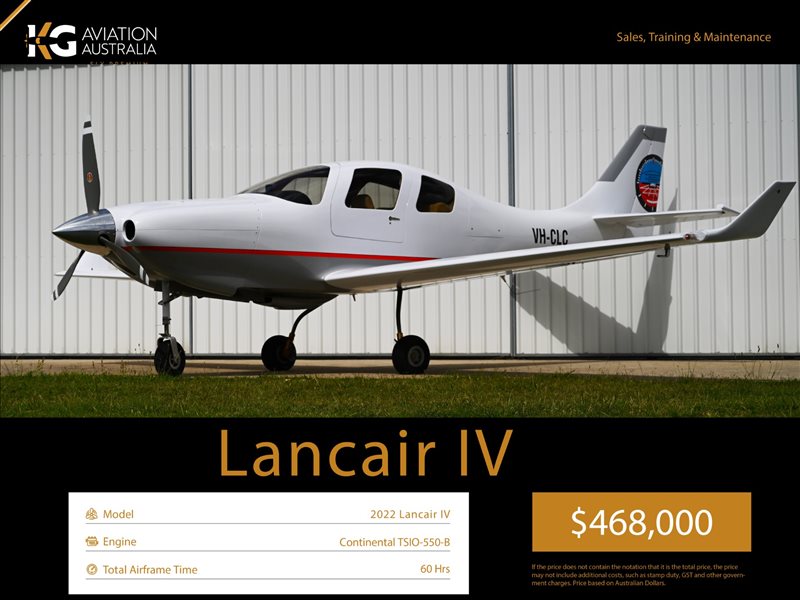 2022 Lancair IV Aircraft