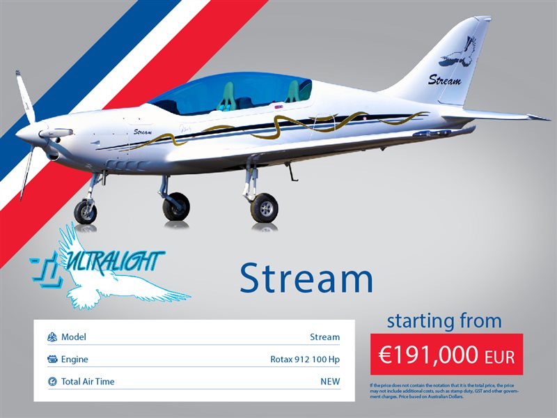 2020 TL Ultralight Stream Aircraft, Aircraft Listing