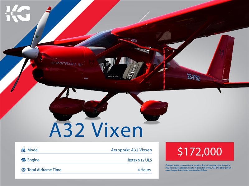 2021 Aeroprakt A32 Vixxen