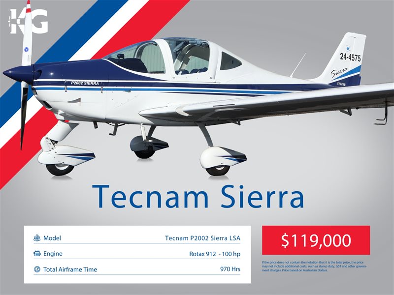 2007 Tecnam P2002 Sierra Aircraft