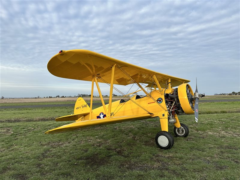 1943 Boeing Stearman 75 Aircraft | Aircraft Listing | Plane Sales Australia