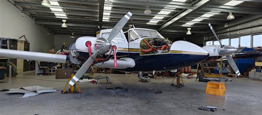 1976 Piper PA-30 Twin Comanche Aircraft