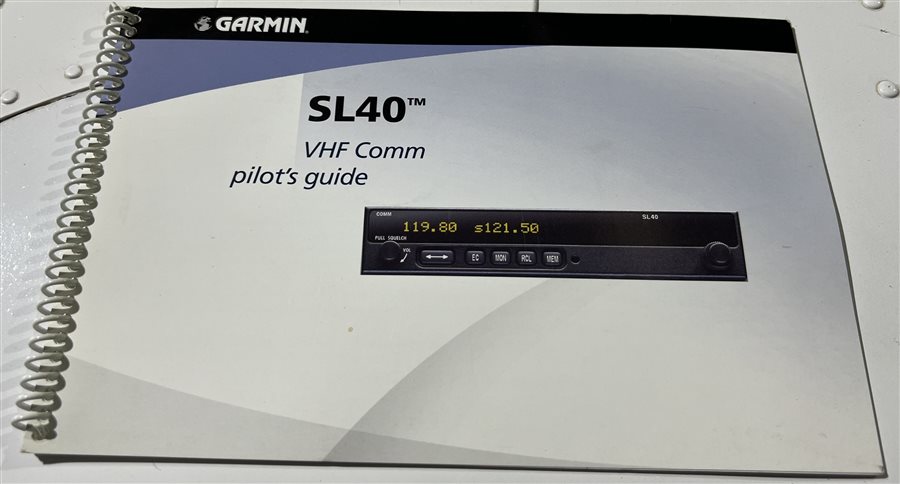 Radios - Garmin Apollo SL40 and mounting rack