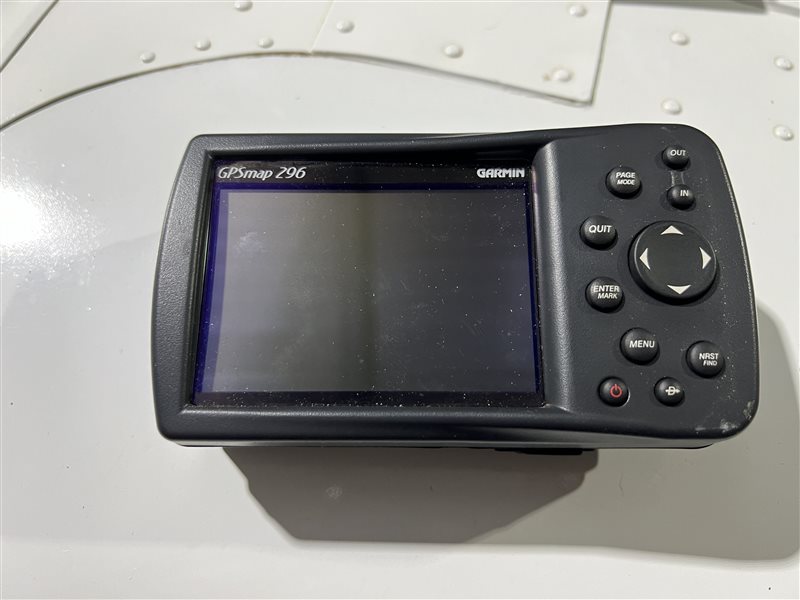 Avionics  - Garmin GPSMAP 296 Aviation GPS Receivercradle