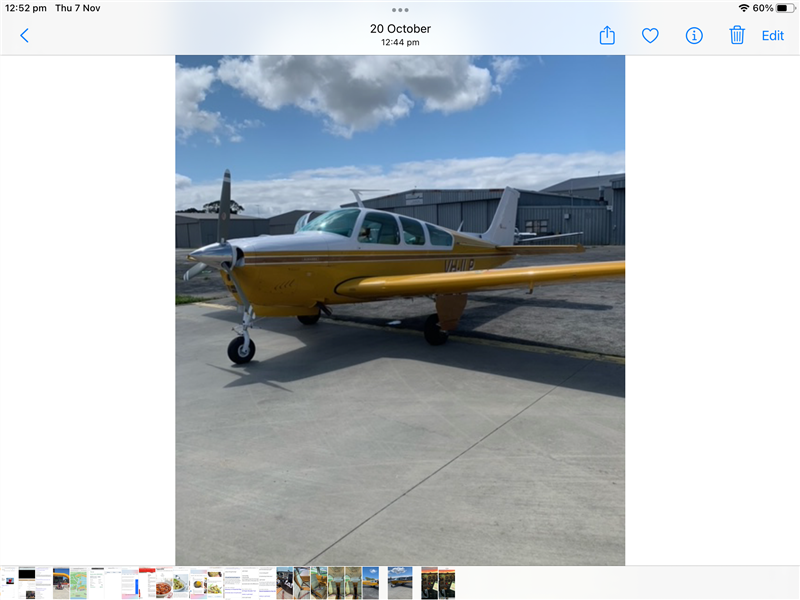 1970 Beechcraft Bonanza F33 Aircraft