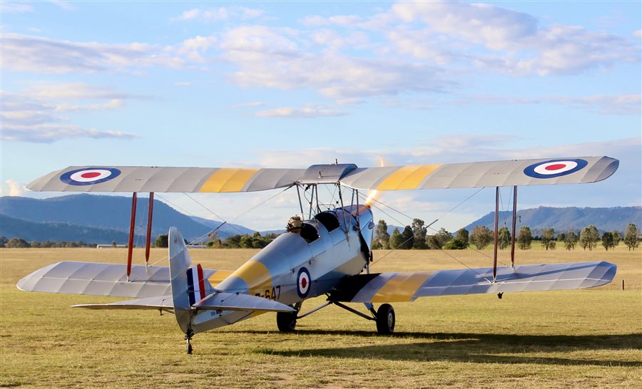 1942 De Havilland DH82A Tiger Moth Aircraft