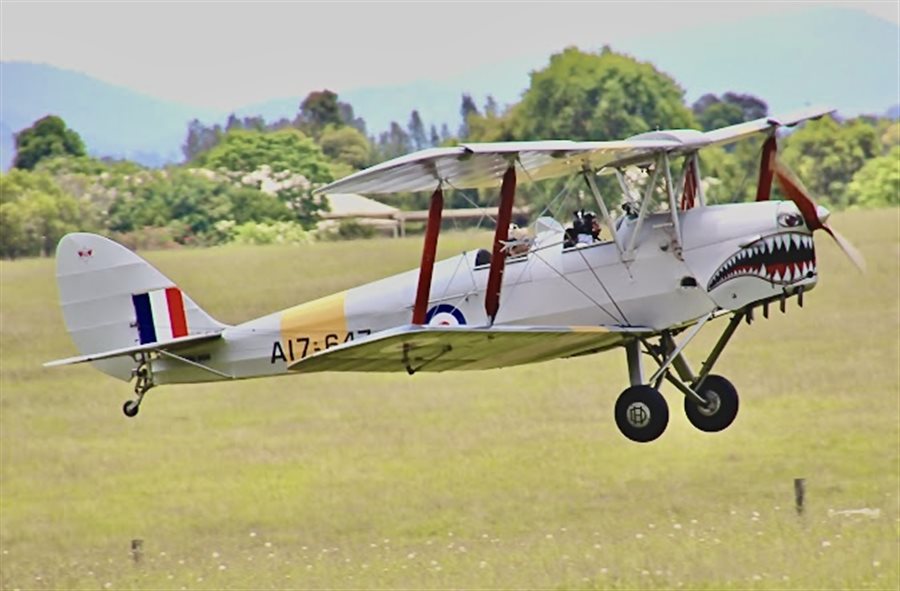 1942 De Havilland DH82A Tiger Moth Aircraft