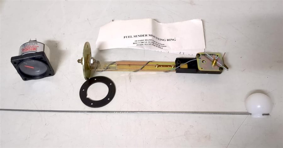 Instruments - Mitchell Aircraft fuel gauge and sender