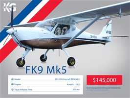 2015 FK Aircraft FK9