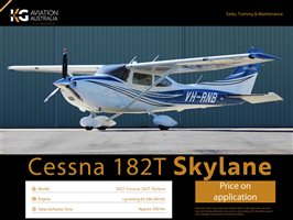 2021 Cessna 182 Skylane Aircraft