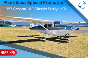 1957 Cessna 182 A Classic Straight Tail