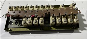 Avionics  - Circuit breaker panel with 20 breakers
