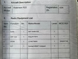 2007 Robinson R22 Beta II Aircraft