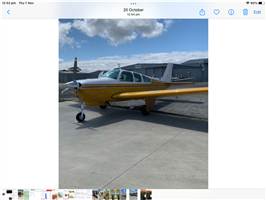 1970 Beechcraft Bonanza F33 Aircraft