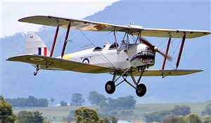 1942 De Havilland DH82A Tiger Moth Aircraft